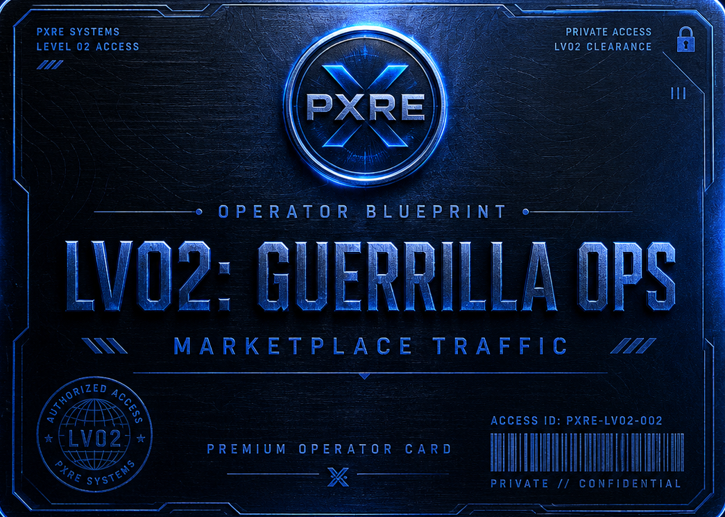PXRE OPERATOR BLUEPRINT - NIVEL 02: GUERRILLA OPS
